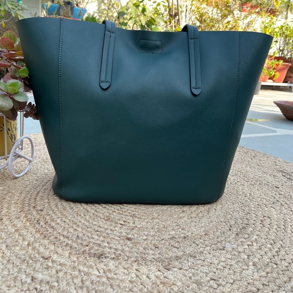 Accessorize Forest Green Handbag / Accessorize Tote Bag - Picture 5 of 6